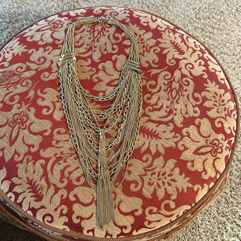 Gold Layered Chain Necklace